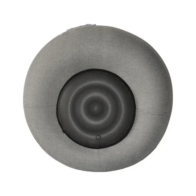 Round Inflatable Mattress Rondo - Anthracite Color