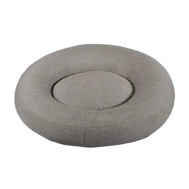 Round Inflatable Mattress Rondo - Anthracite Color