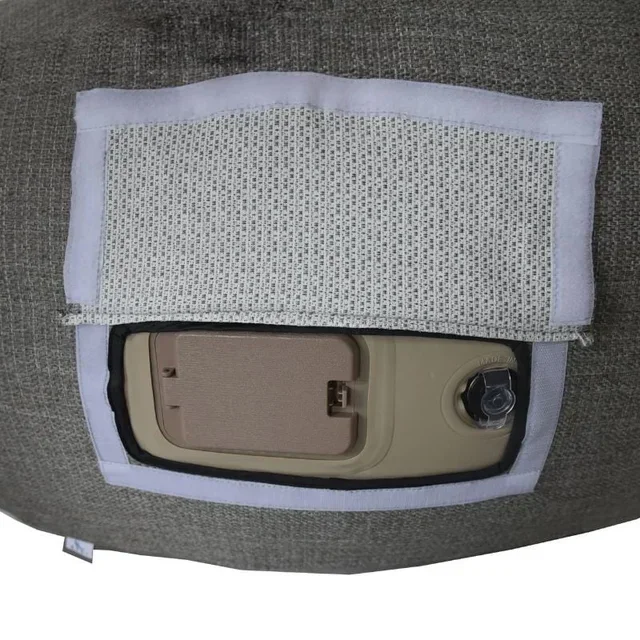 Round Inflatable Mattress Rondo - Anthracite Color