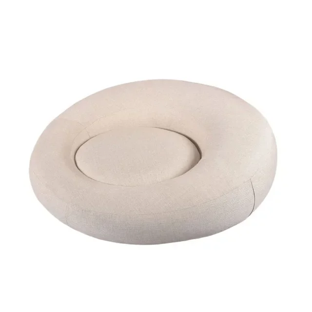 Rondo Round Inflatable Mattress - Sand Color