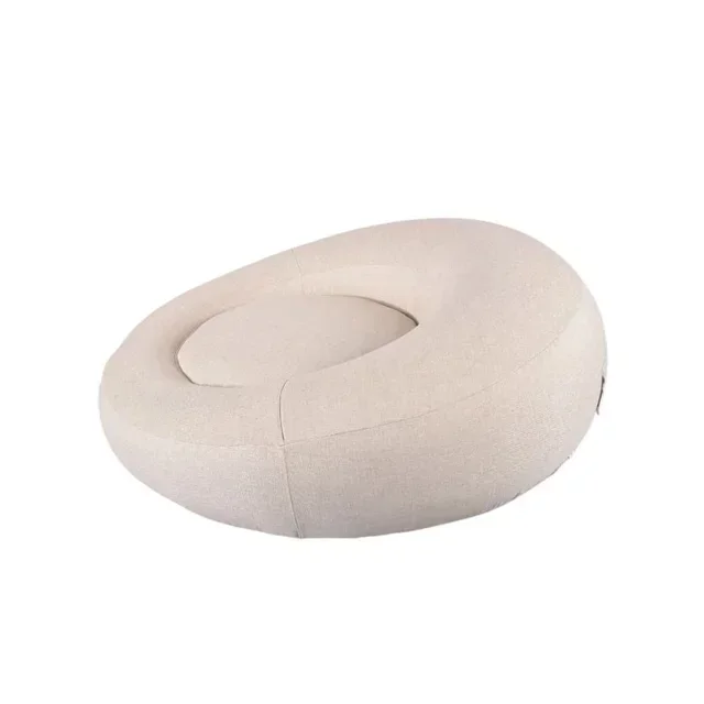 Rondo Round Inflatable Mattress - Sand Color