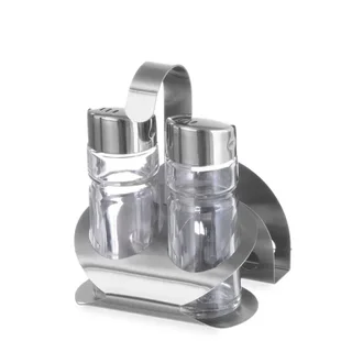 3-in-1 Table Caddy: Salt, Pepper & Napkin Holder