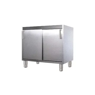 Unterschrank 2 Schiebetüren - Breite 90 cm - Ohne Arbeitsplatte