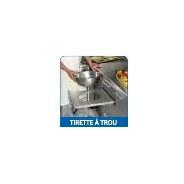 Mobile Contenitore Basso 3 Cassetti con Maniglia Frontale