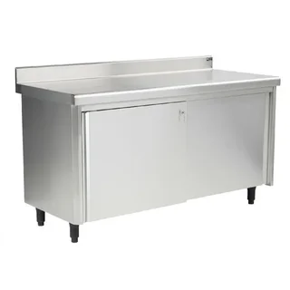 Mueble Bajo Cocina con Salpicadero Bordes Redondeados Profundidad 60 cm - Ancho 100 cm