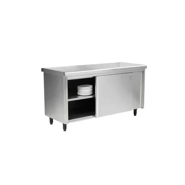 Mueble Bajo Cocina con Salpicadero Bordes Redondeados Profundidad 60 cm - Ancho 100 cm