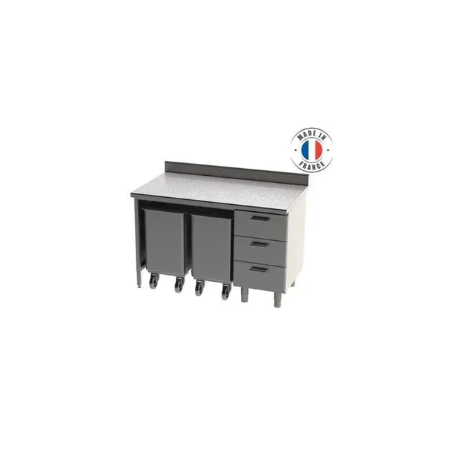 Modular Base Cabinet - L. 1350 mm