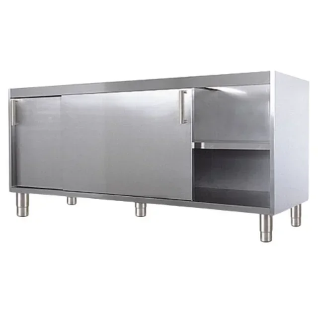 Armario Bajo 2 Puertas Correderas - Ancho 180 cm - Sin Encimera