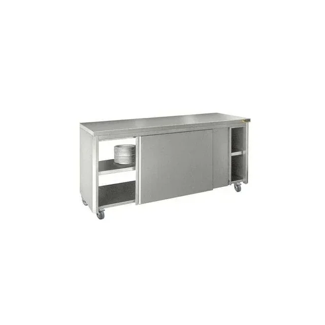 Low Mobile Cabinet 1200 mm - Rolling Undercounter Unit on Wheels