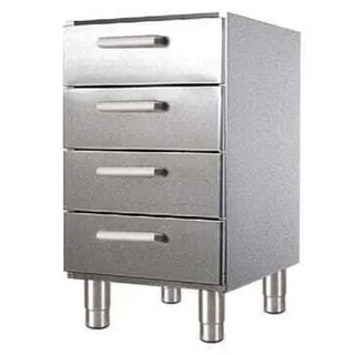 Armário de Arrumação Baixo 4 Gavetas - Sem Tampo