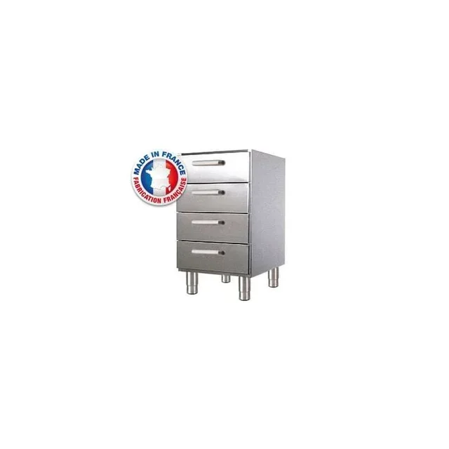 Armário de Arrumação Baixo 4 Gavetas - Sem Tampo