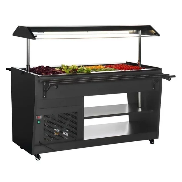 Buffet Refrigerato Serie G - 4 Bacinelle Gastronorm 1/1
