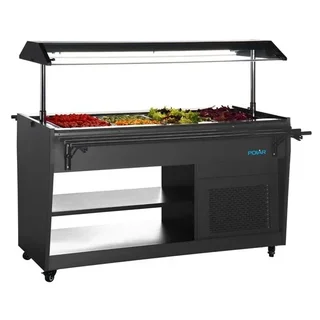 Buffet Refrigerato Serie G - 4 Bacinelle Gastronorm 1/1
