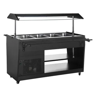 Buffet Refrigerato Serie G - 4 Bacinelle Gastronorm 1/1