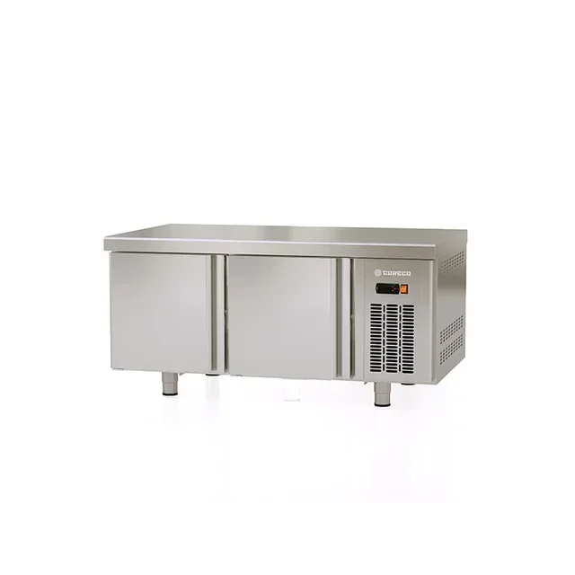 Meuble Réfrigéré Positif 2 Portes - 169 Litres - Format Gastronorme GN 1/1