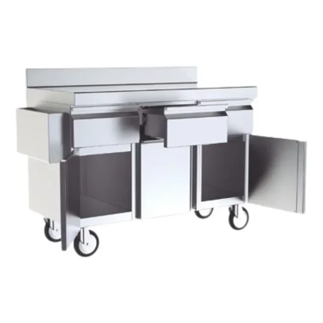 Armadio da Esterno 3 Ante e 3 Cassetti – L 1500 x P 600 mm