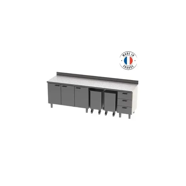 Low Furniture Set - Width 2.7 m