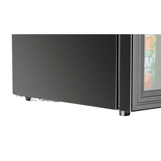 Pequeño Refrigerador con Puerta de Cristal 46 L - Minibar con Puerta Transparente
