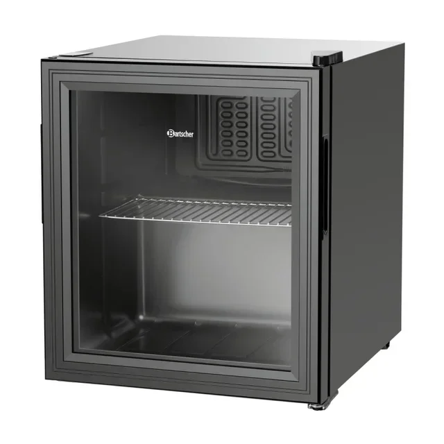 Pequeño Refrigerador con Puerta de Cristal 46 L - Minibar con Puerta Transparente