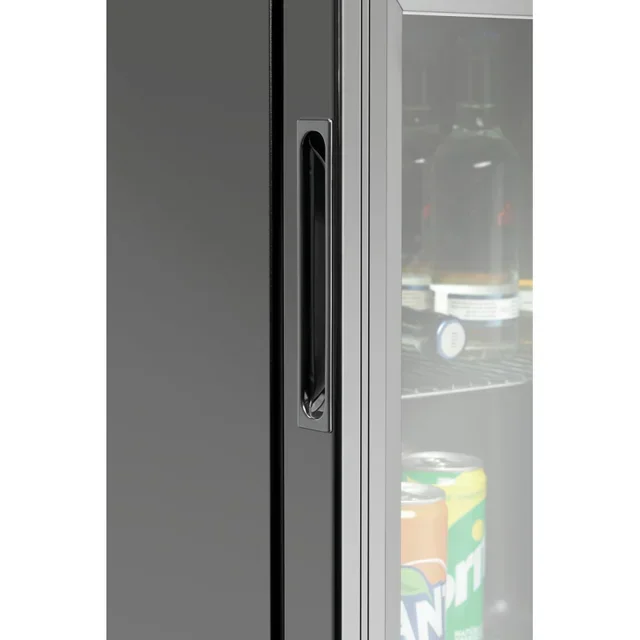 Pequeño Refrigerador con Puerta de Cristal 46 L - Minibar con Puerta Transparente