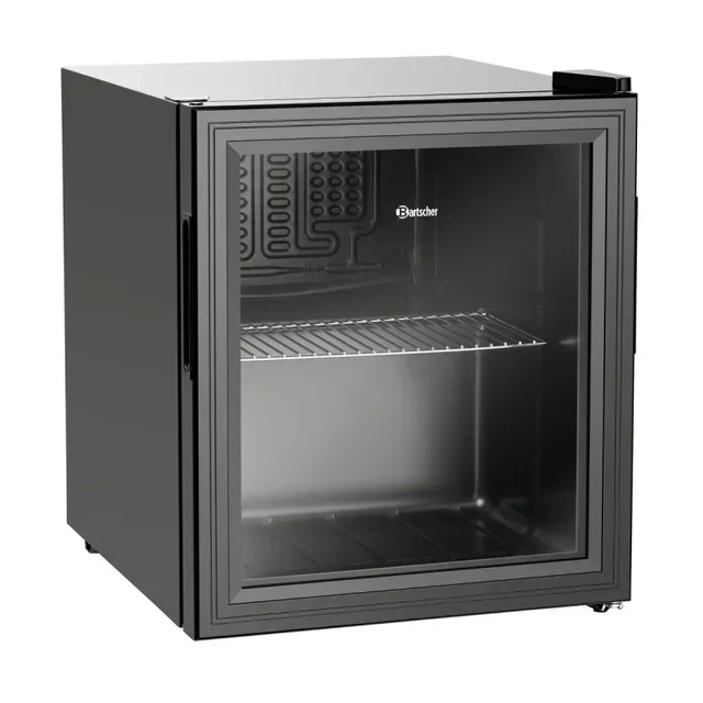 Pequeño Refrigerador con Puerta de Cristal 46 L - Minibar con Puerta Transparente