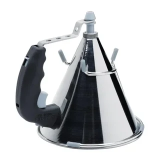 Stainless Steel Automatic Piston Funnel - 800ml