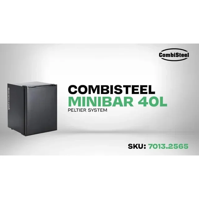 Compact Refrigerator 40 Liters with Solid Door - Mini Bar Fridge