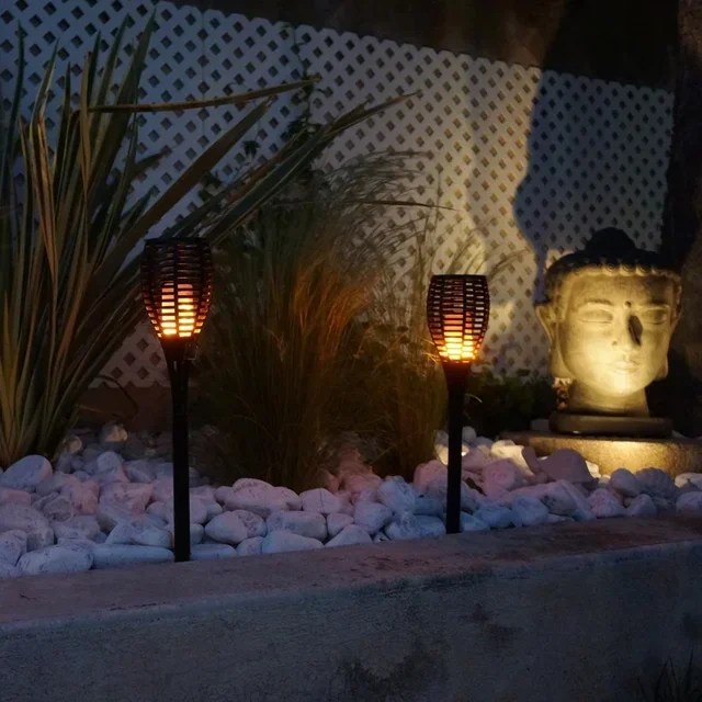 Maity Sun 2-Pack Mini Solar Flashlights | Portable LED Lighting Rechargeable Solar Energy