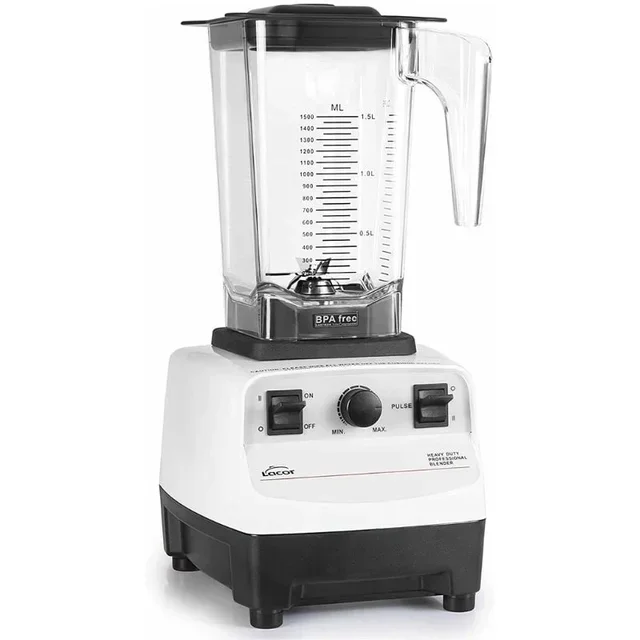 White Blender Mixer 1.5 Litre Professional Capacity