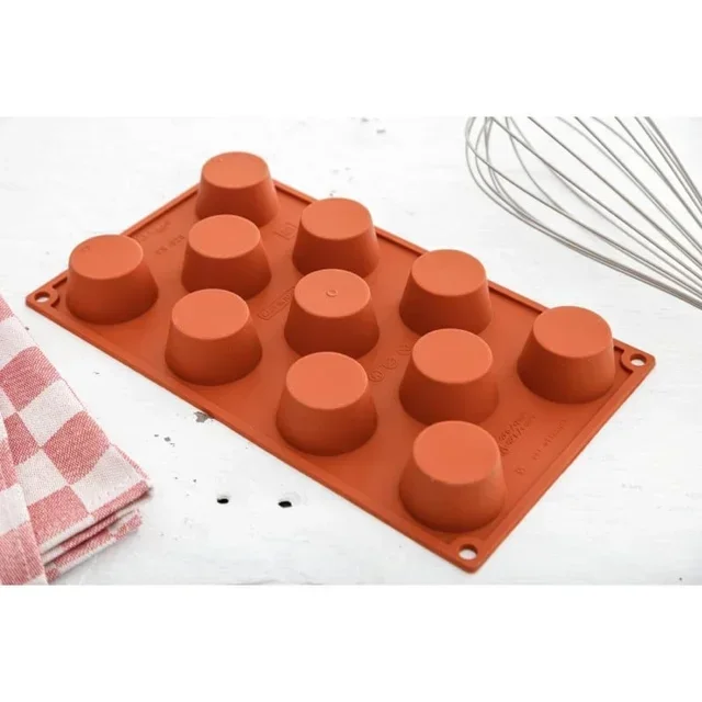 11 Mini Muffin Mold Silicone Formaflex Non-Stick
