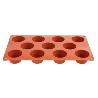 11 Mini Muffin Mold Silicone Formaflex Non-Stick