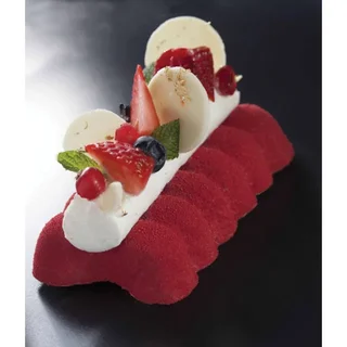 Canelé Mold 16 Cavities - Rectangular Format 11 x 6 cm - Professional Pastry