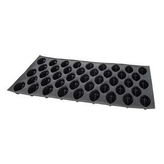 Molde Quenelles 42 Cavidades - Formato 67x36 mm - Pastelería Profesional