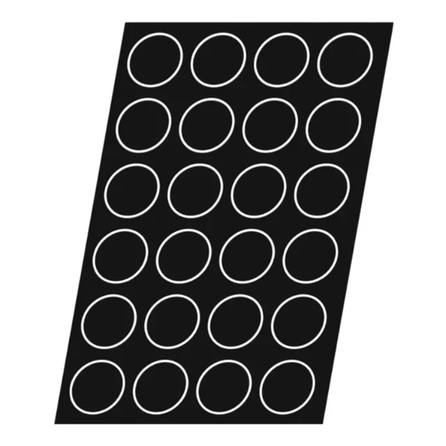Pastry Mold 24 Round Imprints 78 mm Diameter for Cookies
