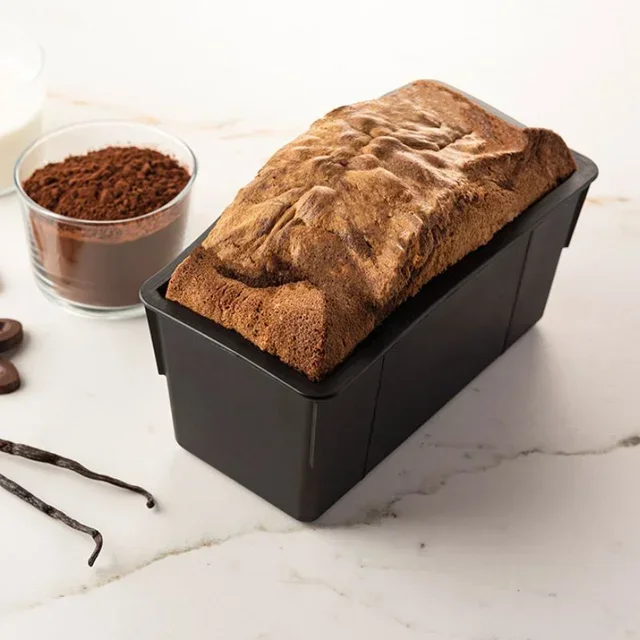 Professionelle Exoglass Kuchenform - Rechteckig 18 x 8 cm