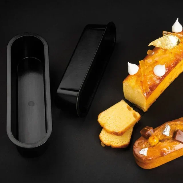 Oblong Cake Mould 210x55 mm - Non-Stick Rectangular Shape