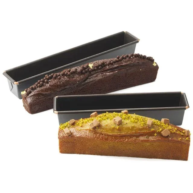 Rectangular Travel Cake Mold - 290 x 45 mm - Non-Stick