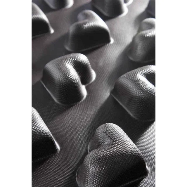 Silicone Mold 20 Domed Hearts - 75 x 65 mm