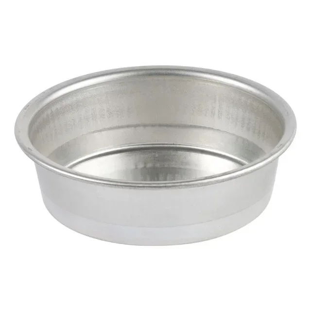 Round Cake Tin - White Iron - Diameter 240 mm