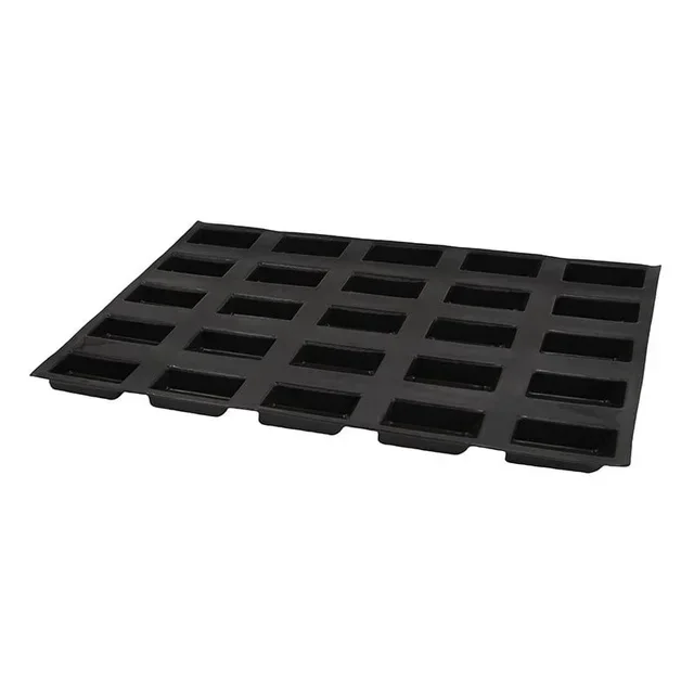 Cake Mould 25 Cavities - Rectangular Format 89 x 46 mm