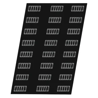 Professional Fluted Ingot Mould - 24 Cavities - Size 106 x 46 mm