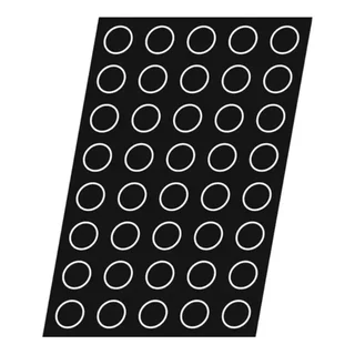 Moule à Mini-Muffins 28 Cavités - Diamètre 51 mm - Antiadhésif