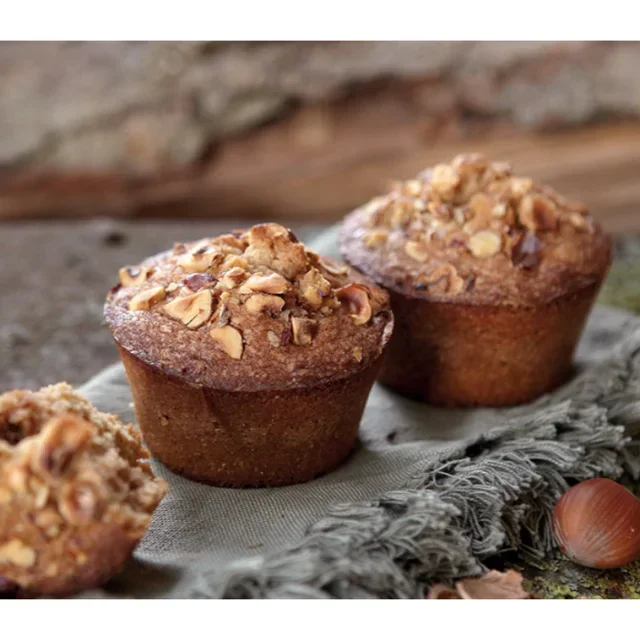 Moule à Mini-Muffins 28 Cavités - Diamètre 51 mm - Antiadhésif