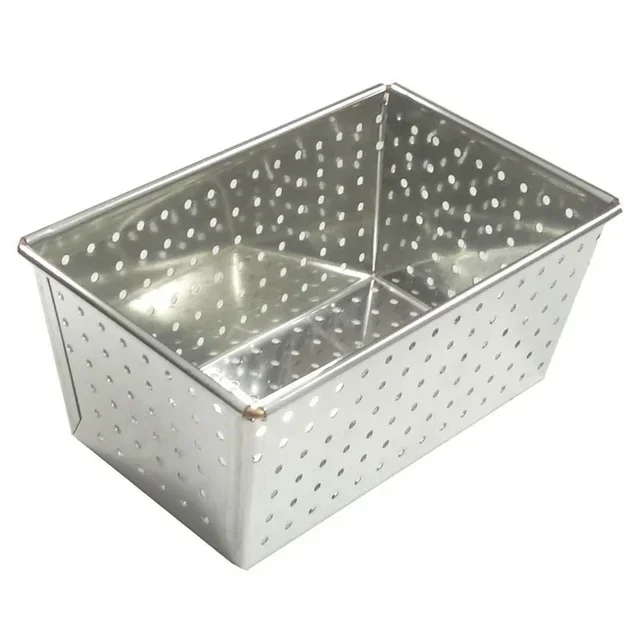 Molde para Pan Perforado Antiadherente - Hojalata - 27 x 10,5 cm
