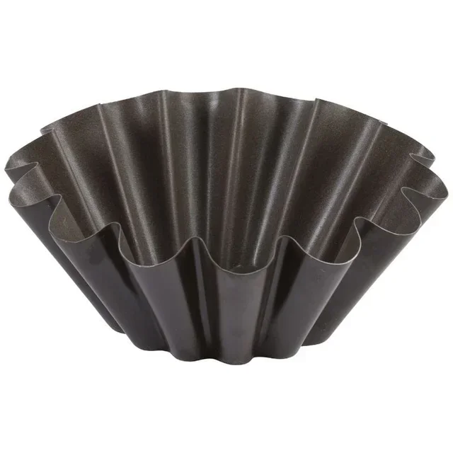 Stampo Brioche Scanalato Acciaio Ø 20 cm - Formato Grande