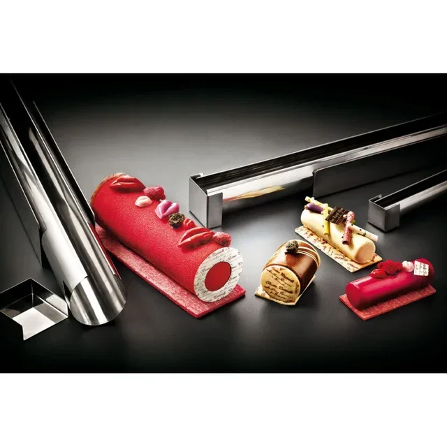 Yule Log Finger Mold Diameter 60 mm - Professional Pastry