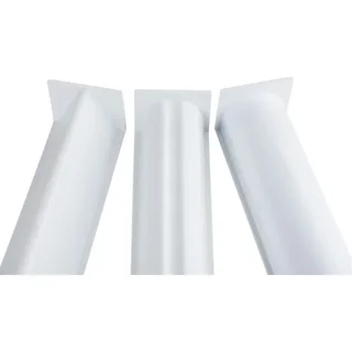 Triangular Ice Log Gutter - Size 470 x 65 x 70 mm