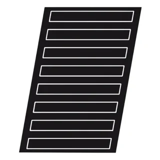 Yule Log Mold 8 Cavities - 339 x 40 mm - Christmas Pastry