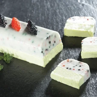 Yule Log Mold 8 Cavities - 339 x 40 mm - Christmas Pastry