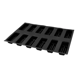 Grooved Cake Mould 24 Cavities 100x40 mm